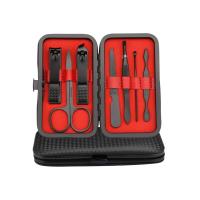 Set De Uñas Elegante Negro 7 Piezas Acero Inoxidable Cortauñas Cortauñas Y Linterna De Uñas Herramientas De Belleza Para Manicura Completa - details 3