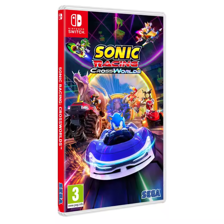Sonic Racing CrossWorlds - Switch - Nuevo Precintado - PAL España - Plaion - 1