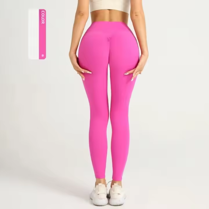 Leggings De Yoga Para Mujer Cintura Alta Transpirables Para Fitness Correr Ciclismo Pantalones De Ejercicio De Verano Ropa De Gimnasio - 1
