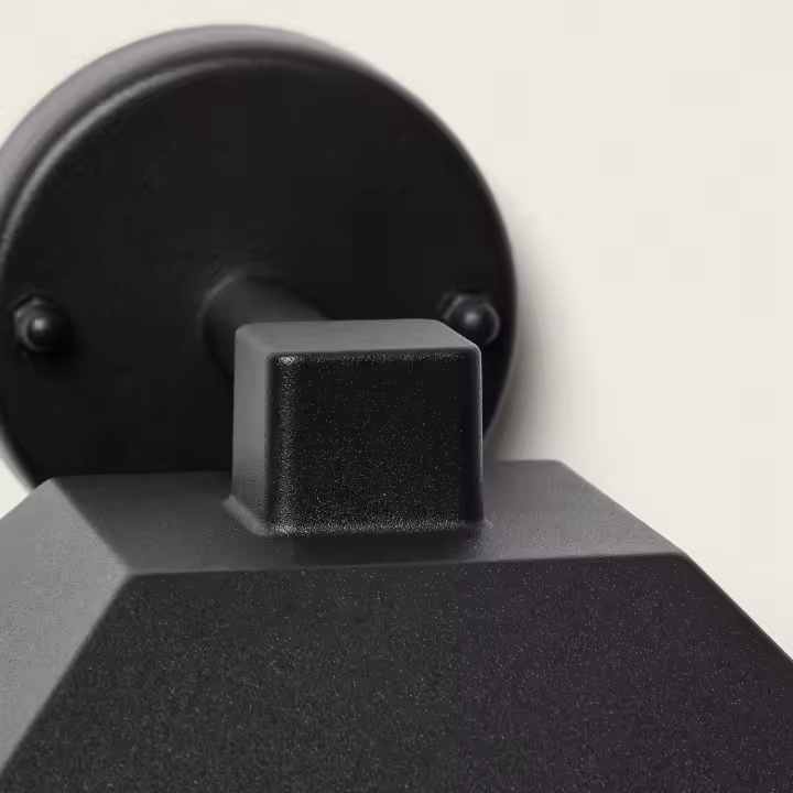 Ledkia Lámpara de Pared Exterior Aluminio Ketsa Negro - 1