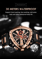 Reloj De Pulsera LIGE Para Hombre Cronógrafo Deportivo De Cuarzo Lujo Resistente Al Agua Y Luminoso Con Correa De Silicona - details 7
