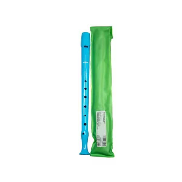 Flauta Hohner 95084-LB Plástico Digitación Alemana 1 Pieza Celeste - 1
