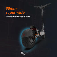 Patinetes electricos adultos Kukirin G4, Patinete eléctrico Plegable de 11", Motor de 2000 W, batería de 60V 20Ah, autonomía de 75 km, Ideal para el Trabajo y Viajes Cortos Fuera de Carretera - details 9
