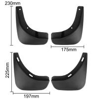 Fijadores De Barro Frontales Y Traseras Para SKODA OCTAVIA A5 2005-2013 Guardabarros 4 PCS Defensas De Barro Para Coche Accesorios De Coche - details 4