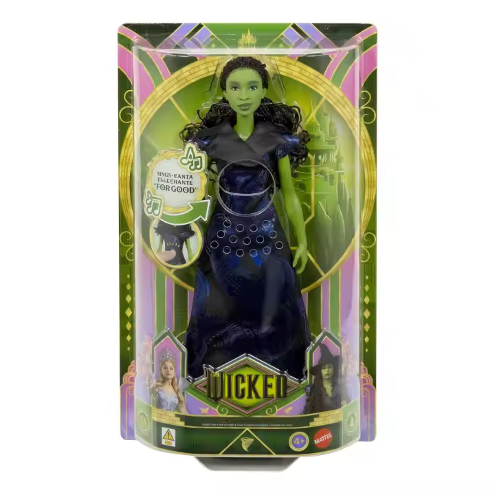 Mattel Wicked Elphaba Muñeca Cantarina (Mattel JFM09) - 1