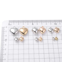 iYOE 50pcs Cuentas De Espaciador De Corazón Dorado 6-18mm Para Crear Pulseras Pendientes Collares Joyería DIY Material Plástico - details 3