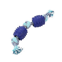 Juguete De Mordedor Para Perros Pequeños Rope De Algodón Resistente a Morder Juego Interactivo Para Limpieza De Dientes Y Diversión - details 5