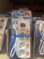 Regleta de Enchufes Extrastar con 4 Tomas, Interruptor General y Individual, Cable de 1.5M - details 0