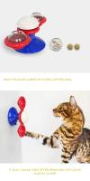 Juguete Interactivo Para Gatos Con Molino De Viento Juego De Puzzle Con Giradiscos Y Broca Para Gatos Juguetes Para Mascotas - details 3