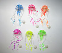 6pcs Decoración De Acuario Jirafales Artificiales Multicolor Luces Submarinas Para Tanque De Peces Adorno Iluminoso Para Aquario - details 1