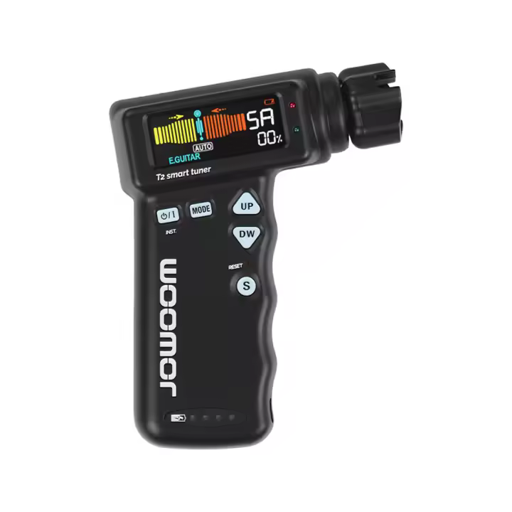 JOWOOM T2 Afinador Inteligente Para Guitarra Ukulele Con Afinación Cromática Y Recargable Integrado Herramienta De Acordes Y Notas - 1