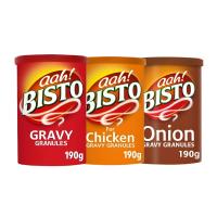 Pack 3 Bisto condimento de carne-pollo-cebolla 190grx3-Gravy Granules - details 0