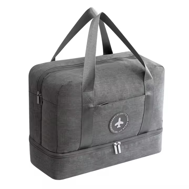 Bolsa de deporte, Unisex, con compartimento para Zapatos, Bolso de Mano, 20 L, impermeable, para viaje, de gran capacidad, portátil, para Gimnasio y Entrenamiento - 1