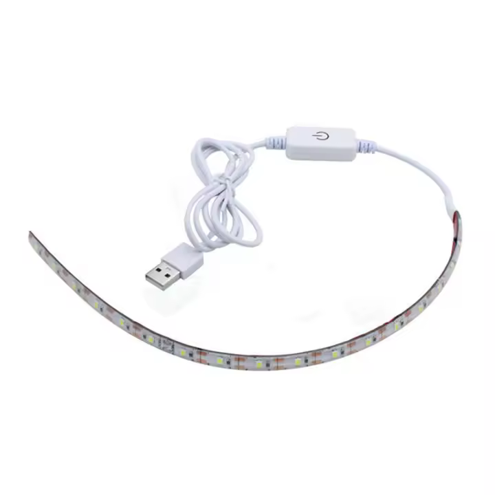 Cinta LED De 5V USB Para Máquina De Coser Luz Fría Flexible De 30cm Luz Neón Industrial Táctil Resistente Al Agua Para Trabajo Manual - 1