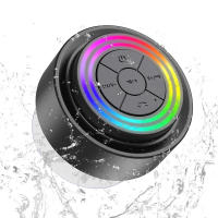 Altavoz Bluetooth para Baño IPX7 Impermeable with Fuerte Ventosa, Altavoz Portátil para Ducha with Sonido Estéreo HD y Bajo Powerful, 20h de Autonomía, Compatible with iPhone/Android (F64) - Diseño Compacto y Seguro para Azulejos/Cristal - details 0