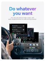 Nueva Adaptable Mini Wireless Box 2 En 1 CarPlay Android Auto Smart Plug And Play Dongle Bluetooth WiFi Conexión Rápida Para Coche - details 9