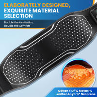 Cinturón de cintura con compresa caliente y masaje con airbag, multifuncional, horizontal, terapia de compresión, masajeador de cintura, novedad de 2025 - details 11