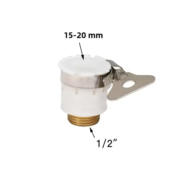 Conector Rápido De 6 Hilo Universal Para Grifo Adaptador De Jardín De Latón Accesorios De Riego Para Tubería - 1
