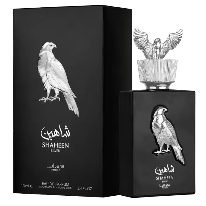 SHAHEEN SILVER BY LATTAFA PRIDE EAU DE PARFUM X 100 ML... UNISEX*****AMADERADO Y ESPECIADO PARA HOMBRES Y MUJERES DECIDIDOS********** - 1