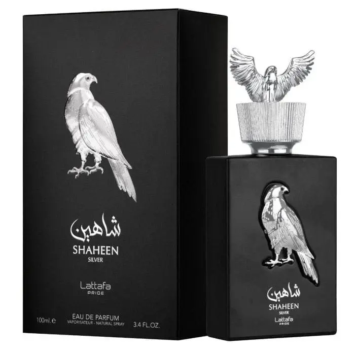 SHAHEEN SILVER BY LATTAFA PRIDE EAU DE PARFUM X 100 ML... UNISEX*****AMADERADO Y ESPECIADO PARA HOMBRES Y MUJERES DECIDIDOS********** - 1