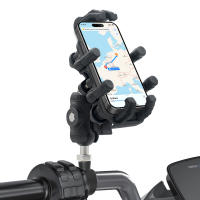 Soporte De Teléfono Móvil Para Motocicleta Con Amortiguador De Vibración Soporte De Rotación Ajustable Para Motorbike Ball Head Mount - details 15