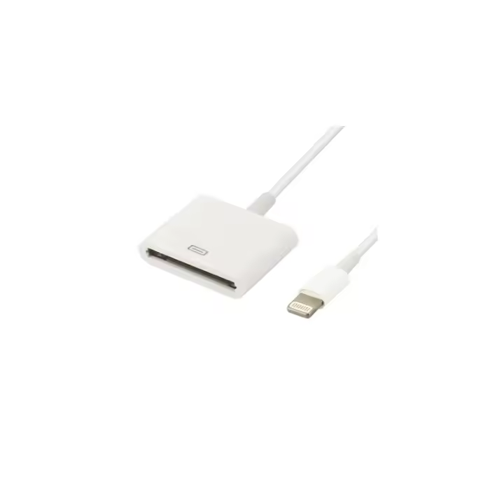 Adaptador compatible ⋆ Cable conector APPLE 30 PINES hembra a APPLE LIGHTNING 8 PINES macho ⋆ Carga y sincronización de datos ⋆ NO TRANSMITE AUDIO ⋆ Conversor para dispositivos antiguos ⋆ Diseño compacto y portátil ⋆ ENVÍO DESDE ESPAÑA - 1