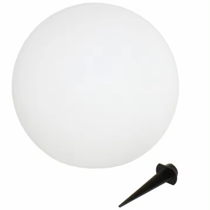 Gerimport Lámpara Solar Jardín Bola LED RGB 30cm Recargable con Mando a Distancia - 1