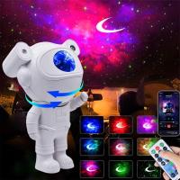 Proyector De Galaxia Y Astronauta Bluetooth Luz Nocturna LED Para Dormitorio Decoración De Hogar Regalo Para Niños Luz De Noche Estelar Y Luna - details 4
