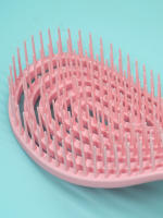 Cepillo De Baño De Silicona Para Limpieza Del Cabello Y Masaje Capilar Cepillo De Ducha De Plástico Suave Para Cabello Y Cuerpo Herramienta De Peluquería Para Salón - details 18