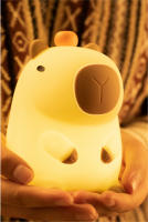 Lámpara De Noche De Silicona Capibara Para Niños Regalo Recargable Por USB Luz De Toque Animal Para Dormitorio - details 18