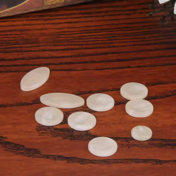 9 Pcs Inlayes De Botones Para Saxofón Alto Tenor Soprano Reparación Y Reemplazo Piezas Herramientas De Perlas Para Saxofón - 1