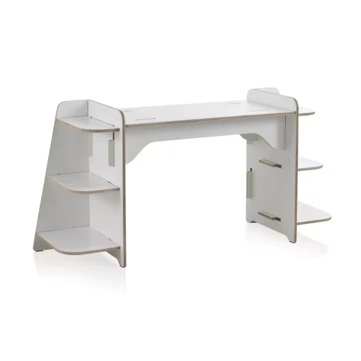 Escritorio Infantil Madera Laminado Blanco El mejor complemento para tu hogar. Fijalo - 1