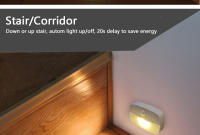 Lámpara Nocturna Inteligente LED Para Gabinete Con Sensor De Movimiento PIR Para Cocina Dormitorio Armario Armario Escalera - details 5
