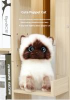 Muñeco De Peluche Genuino Hugs Baby Gato Simulación De Animal Lindo Suave Kawaii 20/26cm Juguete Para Niños Regalo De Cumpleaños - details 0