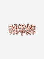 Pandora - Anillo de margaritas - Baño de Oro Rosa de 14 K - details 0