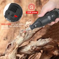 Grinder Portátil Para Cadena De Motosierra Herramienta De Pulido Eléctrica Con Guía Y Cabeza De Pulido Set De Afilador Para DIY En El Hogar - details 0