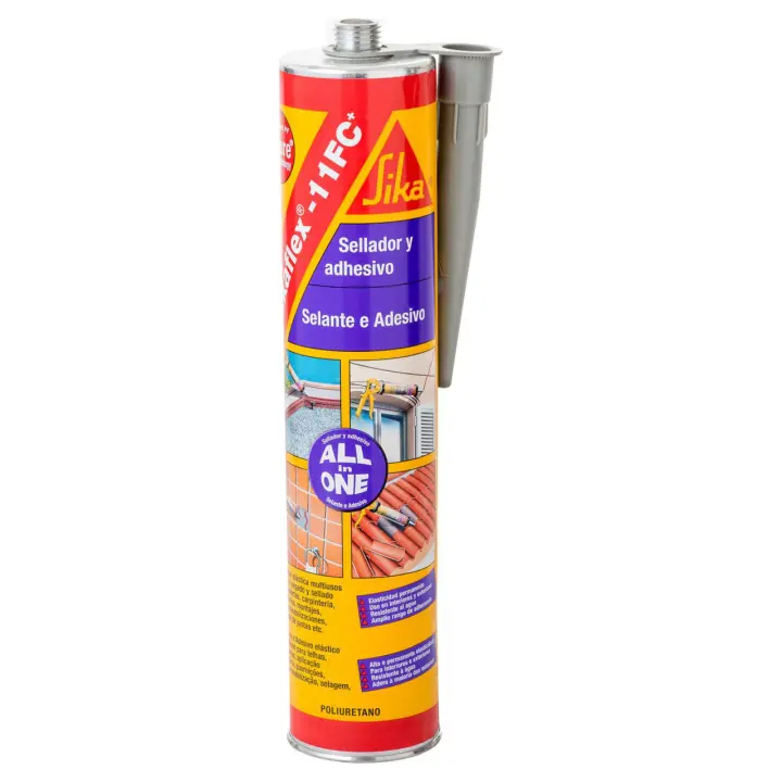 Plusenergy - Adhesivo multifuncion Sikaflex 11fc Blanco - 1