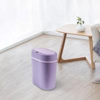 Basurero Inteligente Espacioso Para Cocina Baño Y Lavandería Cestas De Basura Automática Para Dormitorio Interior Rectangular Material ABS - details 3
