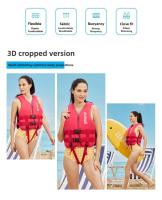 Chaleco Salvavida para adultos, Salvavida para kayak, Surf, Jet ski, lanchas, Balsa de Rescate, Barco, Wakeboard, pesca, Nación, Rescate a la deriva - details 2