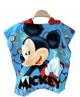 Poncho Toalla Infantil Verano para niños 50x 50 cm poncho con dibujos animados para verano piscina playa - details 0