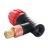 Perfeclan Cabezal De Inflador De CO2 Portátil Para Bicicleta Accesorios De Neumáticos Compatible Con Presta Y Schrader Pump De Aluminio - details 0