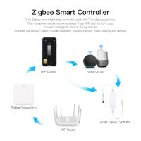 Tira De Luz LED COB Flexible 5V USB Tuya Zigbee 3.0 1m-5m Blanco Cálido Controlable Por Voz Para Decoración De Hogar Compatible Con Alexa Google - details 2