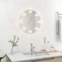 vidaXL Espejo de Pared con Luces LED Redondo de Vidrio Pasillo Cuarto de Baño Dimensiones Φ 30 cm,  Φ 40 cm,  Φ 50 cm y mas - details 0