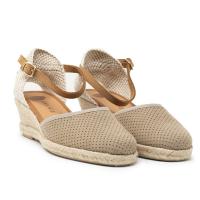 Alpargatas de mujer CABRERA 7008-24 VALENCIANA CORREA PICADA ABANO 31421 24V - details 0