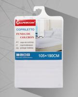 Protector Colchón, Funda Colchón, Protector de Colchón, Ropa de Cama, Raya, Esquina Elástica, Transpirable, Antiácaros, Hipoalergénico,Lavable, para Cama 90-105-135-150 x190 cm - details 3