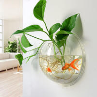 Acuario De Acrílico Colgante Para Peces Decorativo Contenedor Para Pared Con Material De Plástico De Marca WALFRONT - details 4