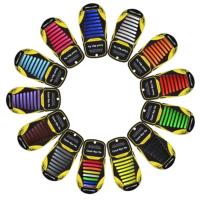 BARAC 16 Cordones Silicona Elasticos sin atar para Zapatillas set de 16 varios colores - details 0
