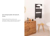 CREATE - Toallero Eléctrico de Pared - WARM TOWEL 500W - details 1