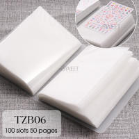 Libro Organizador De Uñas Con 100 Slots Para Coleccionar Y Mostrar Adhesivos De Uñas Herramienta De Manicura Supplies - details 7