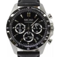 reloj hombre cuarzo Seiko Spirit SBTR021 JDM 39.8mm – Cronógrafo, taquímetro, 100 m, correa de cuero - details 5